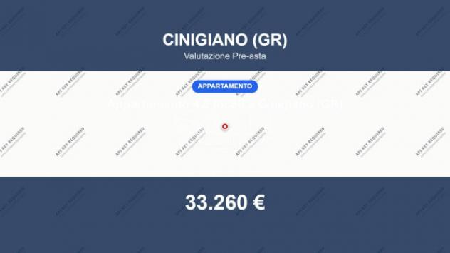 Immobile in asta di 87 m² in vendita a Cinigiano
