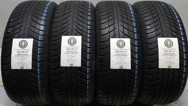 4 GOMME 225 50 17 BRIDGESTONE A63825