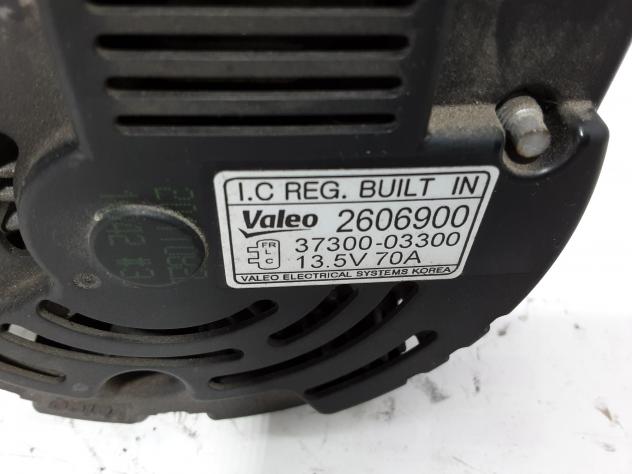 ALTERNATORE HYUNDAI i20 1° Serie 2606900 G4LA Benzina 1200 (0814) - Foto 5