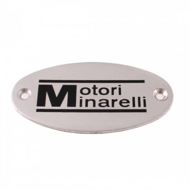 Targhetta carter motore per Minarelli P4 e P6
