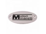 Targhetta carter motore per Minarelli P4 e P6