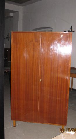 Armadio in legno modernariato epoca 1960