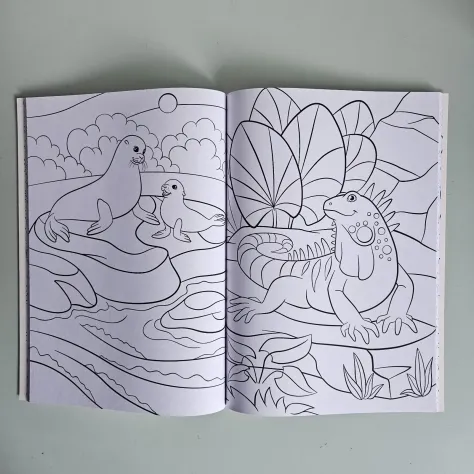 Libri da Colorare, Colouring Book 10x - A4 - SPEDIZIONE TRACCIATA! - Foto 7