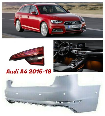 Audi A4 paraurti kit airbag fanale led frontale musata parafango 2015>