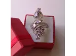 Anello in Argento - Ametista e Diamantini