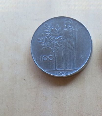 MONETA DA 100 LIRE DEL 1960 REPUBBLICA ITALIANA -