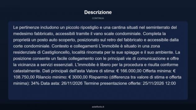 Immobile in asta di 75 m² in vendita a Rosignano Marittimo - Foto 6