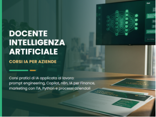 DOCENTE INTELLIGENZA ARTIFICIALE - CORSI IA PER AZIENDE
