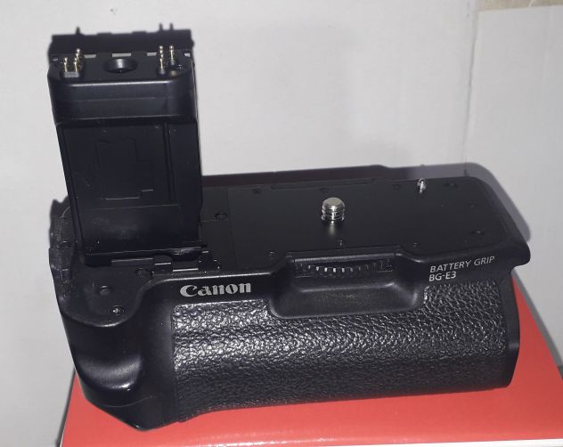 Canon BG E3 battery grip impugnatura verticale per PER EOS 350D 400D - Foto 3