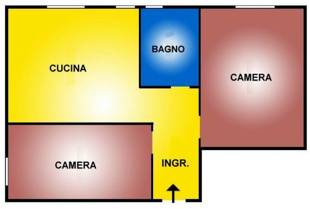 Trilocale in affitto a Bologna