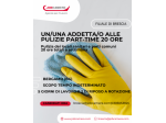 ADDETTE/I ALLE PULIZIE PART-TIME 20 ORE