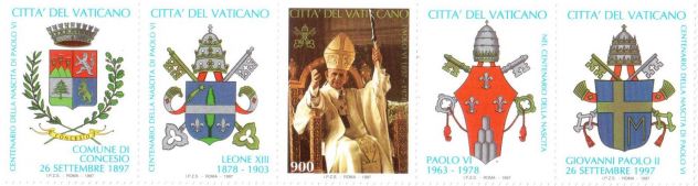 Francobolli nuovi annata 1997 Vaticano - Foto 2