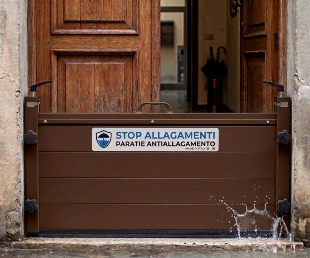 Paratie antiallagamento rifinite e verniciate - Foto 4
