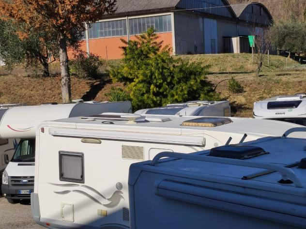 CAMPER ELNAGH DUCATO SEMINTEGRALE LETTO FRANCESE WEBASTO CLIMATIZZATORE FOTOVOLTAICO GENERALI USATI 565 - Foto 5