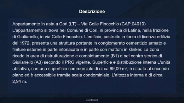 Immobile in asta di 99 m² in vendita a Cori - Foto 15