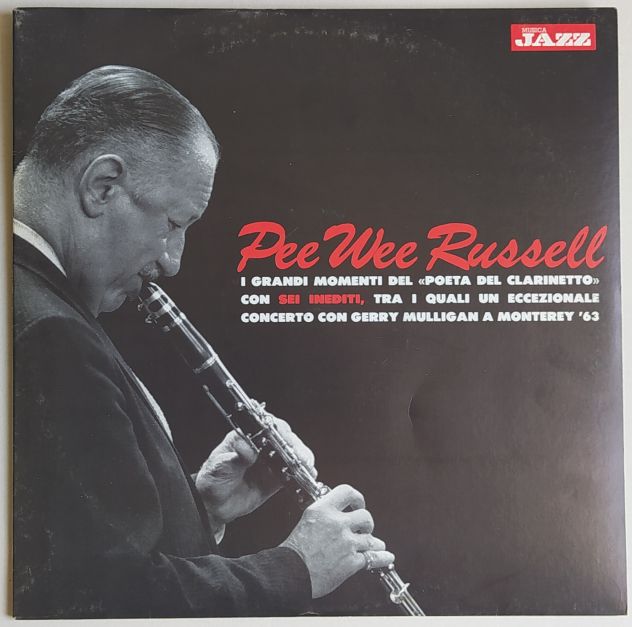 PEE WEE RUSSELL -Registrazioni anni '50 e '60- Ed Rusconi Musica Jazz- LP 1989