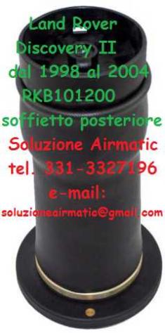 Land Rover Discovery II dal 1998 al 2004 RKB101200 soffietto posteriore