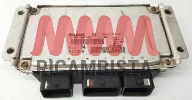 0261206633 9637839580 Citroen Saxo 1.1 centralina motore Bosch