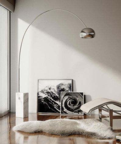 OCCASIONE! Lampada Flos Arco base marmo. - Foto 4