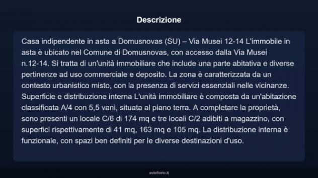 Immobile in asta di 505 m² in vendita a Domusnovas - Foto 4