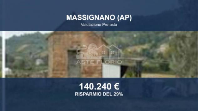 Immobile in asta di 244 m² con più di 5 locali in vendita a Massignano