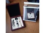 Set da vino Brandani in acciaio 4 pz cod. 62067
