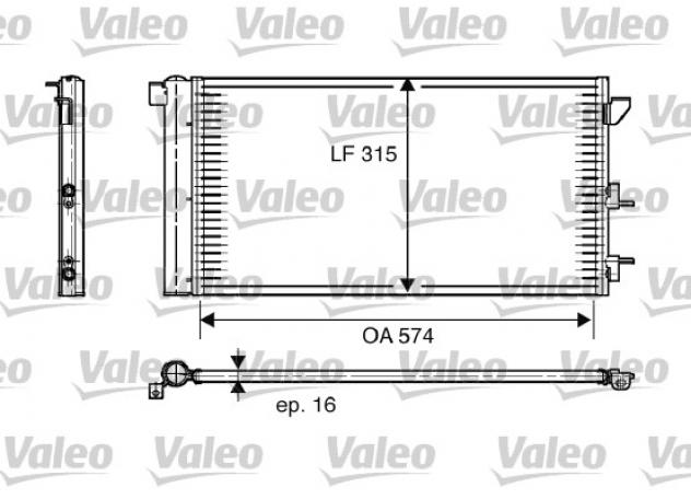 Valeo Co Fiat Panda 09/2003-- 818005