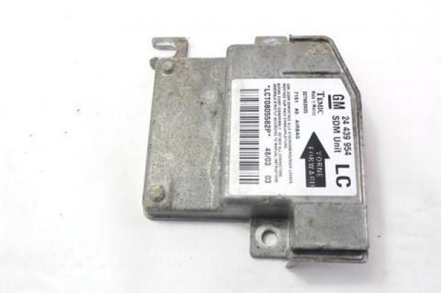 24439954 CENTRALINA AIRBAG OPEL CORSA C 1.4 B 66KW 5M 3P (2004) RICAMBIO USATO