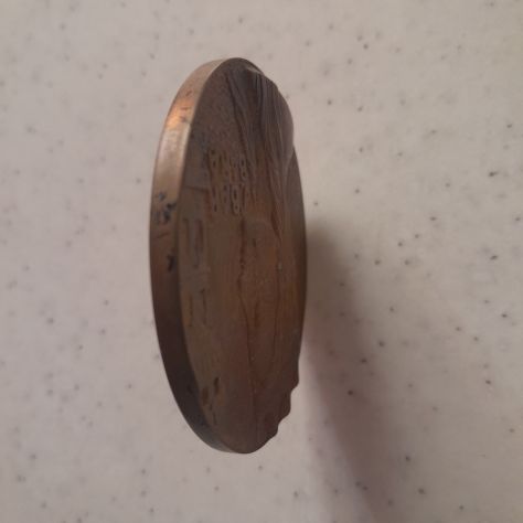 Medaglia Marinal Les 1984 Giovanna d'Arco in Bronzo - Foto 2