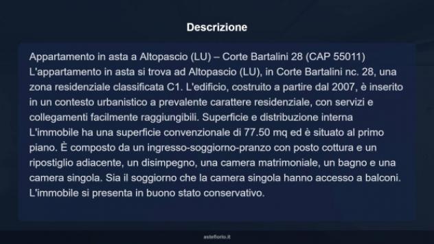 Immobile in asta di 77 m², box auto in vendita a Altopascio - Foto 10
