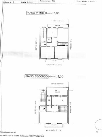 Via Levi, appartamento posto su due livelli in una palazzina bifamiliare con giardino privato. L'immobile si sviluppa su 2 livelli con doppio ingress - Foto 19