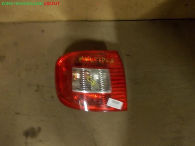 FANALE POST.S.CON LAMPADINE FIAT MULTIPLA (186-1F)  Parti elettriche  Fanaleria  Fanali  Fanale post. sx. FIAT - MULTIPLA - 01-07-2004 - 01-04-2012