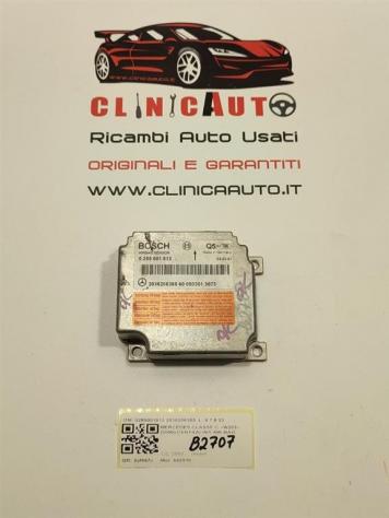 CENTRALINA AIRBAG MERCEDES Classe C Berlina W203 0285001813 2038206385 (0004)