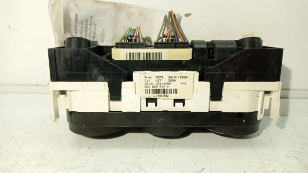 COMANDI CLIMA VOLKSWAGEN Polo 4° Serie 6Q0820045H BZG (0109) - Foto 5