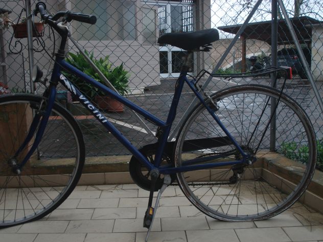 VENDO BICICLETTA CON QUALCHE LAVORETTO DA FARCI MARCA VICINI.