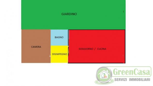 APPARTAMENTO di 2 vani e di 50 mq (COLOGNO AL SERIO) rif. IGC 2 LOCALI 75 COLOGNO - Foto 12