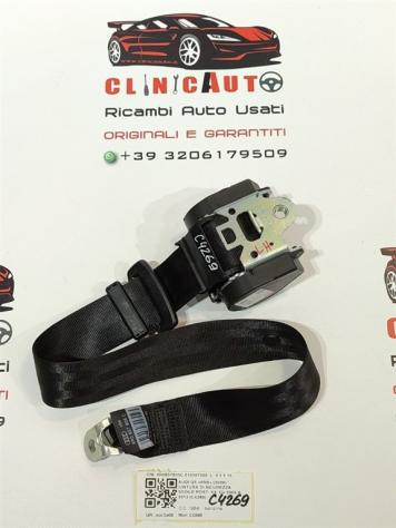 CINTURA DI SICUREZZA POSTERIORE SX AUDI Q5 Serie (8RB) 8R0857805C 610307000 CDNB (0812) - Foto 2