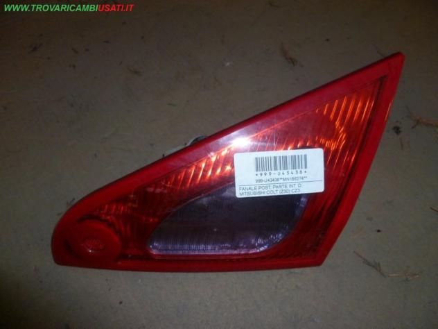 FANALE POST. PARTE INT. D. MITSUBISHI COLT (Z30) CZ3  Parti elettriche  Fanaleria  Fanali  Fanale post. sx. MITSUBISHI - COLT CZ3 - 01-02-2005 - 01-01