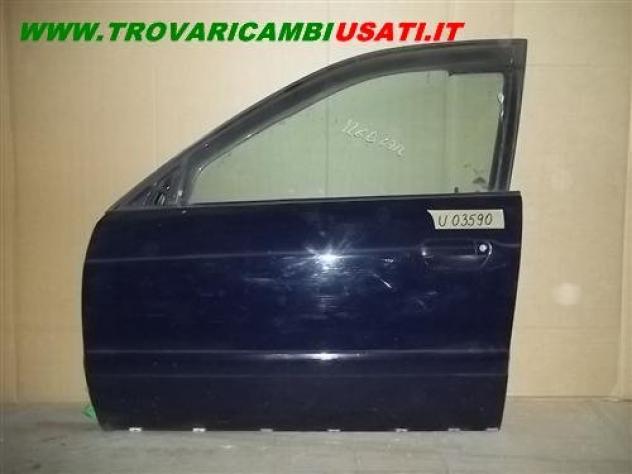 PORTA ANT.S. BLU METAL. AUDI A4  Carrozzeria  Lamierati esterni  Porte  Porta ant. sx. AUDI - A4 - 01-02-1995 - 01-12-2000