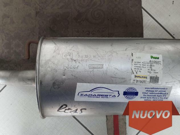 Marmitta Silenziatore Post. Vw Polo 3 6K5253609J - Foto 3