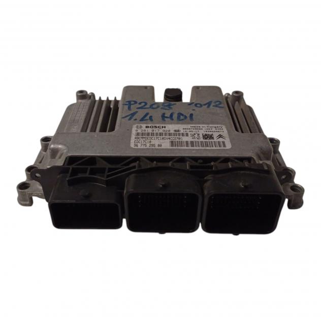 CENTRALINA MOTORE PEUGEOT 208 Serie 0281017920 8H01 diesel 1398 (1219) - Foto 2