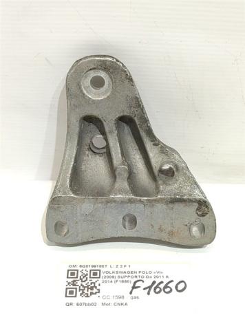 SUPPORTO MOTORE VOLKSWAGEN Polo 5° Serie 6Q0199185T CNKA bifuel/gas 1598 (0917) - Foto 2