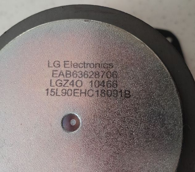 Altoparlante per subwoofer LG, modello LGZ40,10166 ORIGINALE - Foto 2
