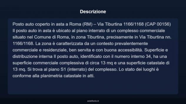 Immobile in asta di 13 m² in vendita a Roma - Foto 5