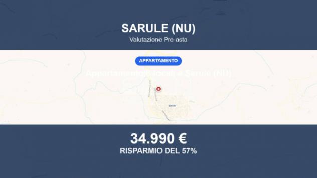 Immobile in asta di 156 m² con più di 5 locali in vendita a Sarule