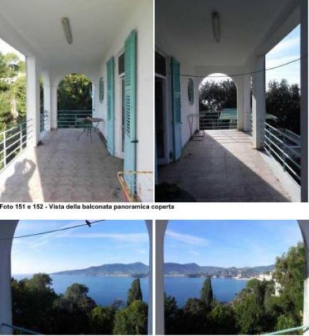 Rif. 4777 – Zoagli – Villa indipendente – Vista mare mozzafiato – Sulla scoglier - Foto 2