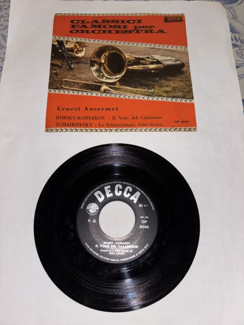 VINILE COME NUOVO,INTROVABILE:RIMSKY KORSAKOV”IL VOLO DEL CALABRONE”,TCHAIKO - Foto 7