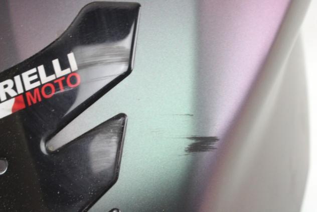APRILIA RS 457 2B011176 CARENA SERBATOIO 24 - 25 FUEL TANK FAIRING CON GRAFFI - Foto 8