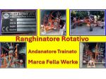 Ranghinatore Rotativo Andanatore Trainato Marca Fella Werke