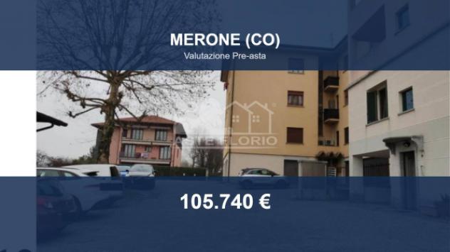 Immobile in asta di 157 m², box auto in vendita a Merone